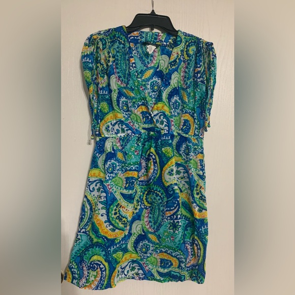 Women's Lauren Ralph Lauren Cotton Paisley Swim Cover Up - Picture 1 of 4